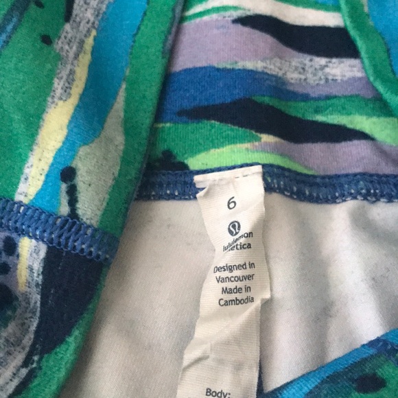 GUC Lululemon leggings size 6 - Picture 3 of 8